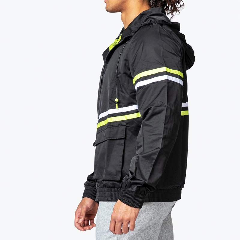 High Quality Sportswear Unisex Windbreaker Track Jacket for Men