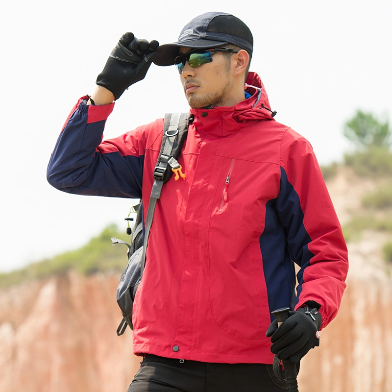 Hiking Climbing Sports Breathable Waterproof Windbreaker Softshell Outdoor Jacket