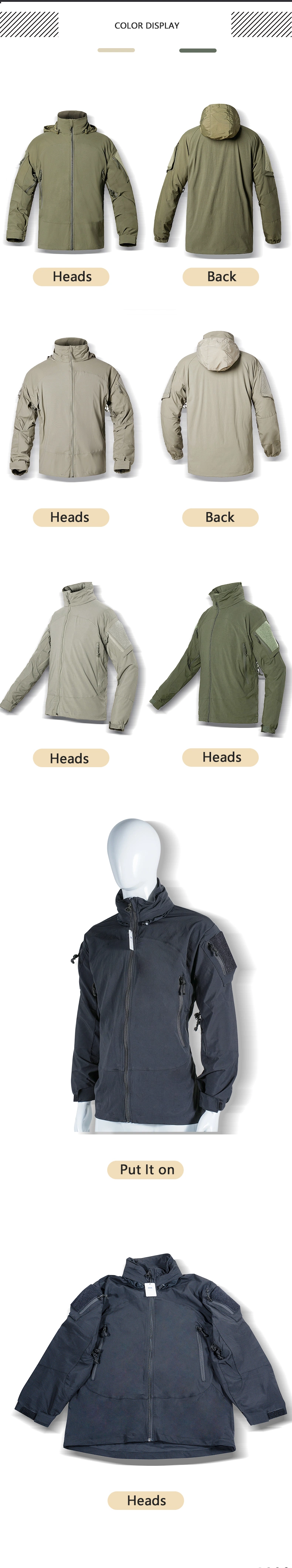 Personalized L5 Clothing for Outdoor Activities