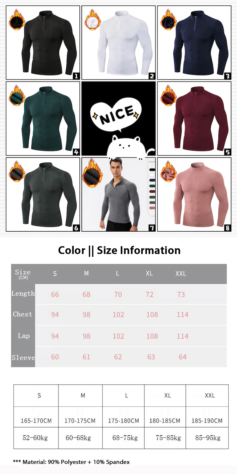 China Sweatshirts Manufacturer Wholesale Mens Street Clothes Plain Zip up Pullover Long Sleeve Light Weight Fleece Lined Jogging Sports Sweat Shirts for Outdoor