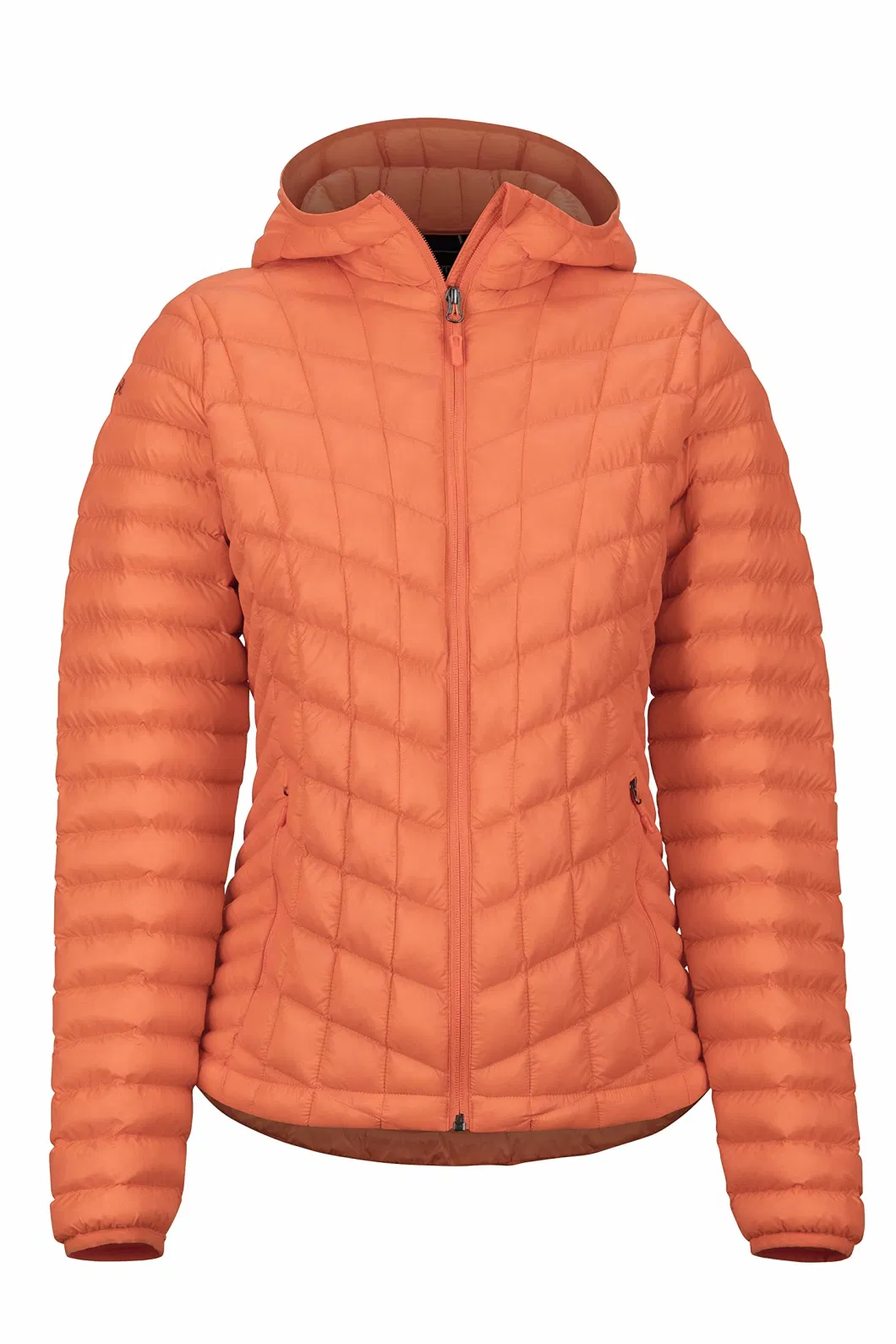 Asiapo China Factory Women&prime;s High Quality Lightweight Packable Warm Hooded Down Jacket