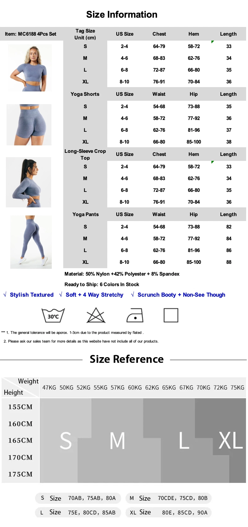 Hot Selling 5PCS Set Sports Fitness Sweat Suits Seamless Compression Gym Clothes for Women, Custom Logo Gym Top + Yoga Shorts + Workout Leggings Active Apparel