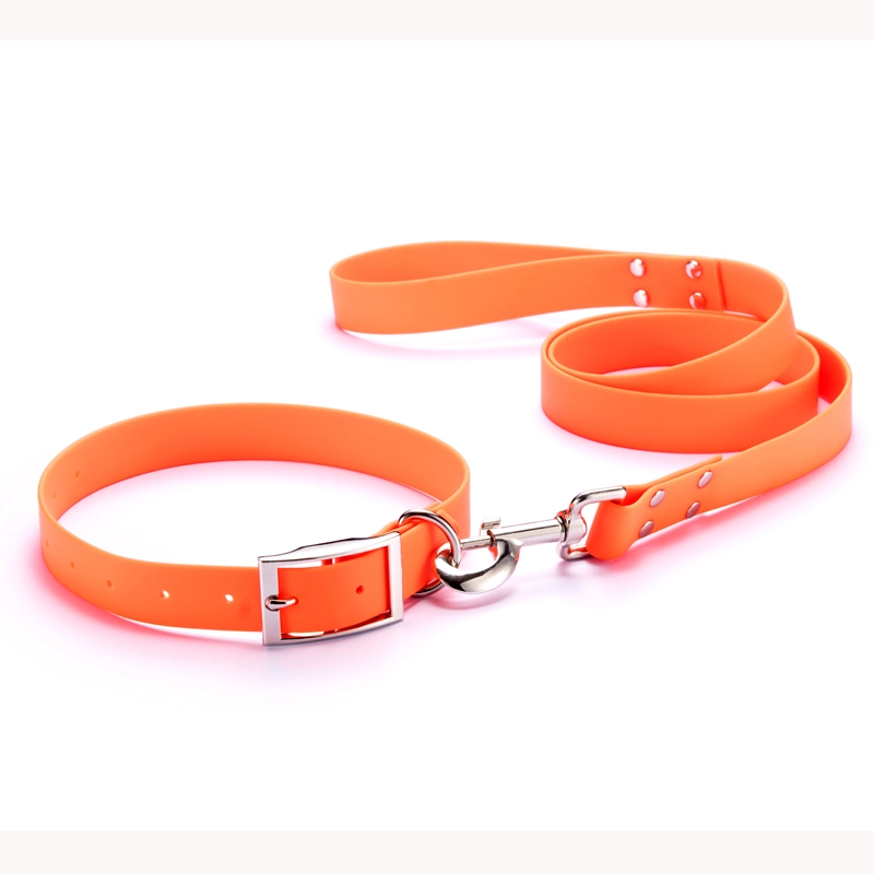 Hunting Dog Accessories Factory Manufacturer Top Grade Custom Waterproof Pet Collar Leash PVC Dog Leash