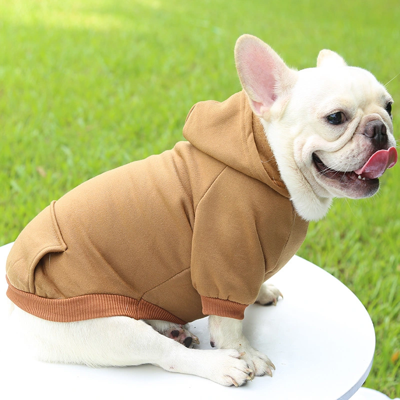Manufacturer Wholesale Multi-Colors Warm Winter Dog Hoodie Coat