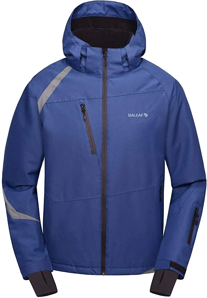Ski Snow Jacket Windproof Waterproof Winter Coat Fleece Lined Snownorad Men&prime; S Jacket