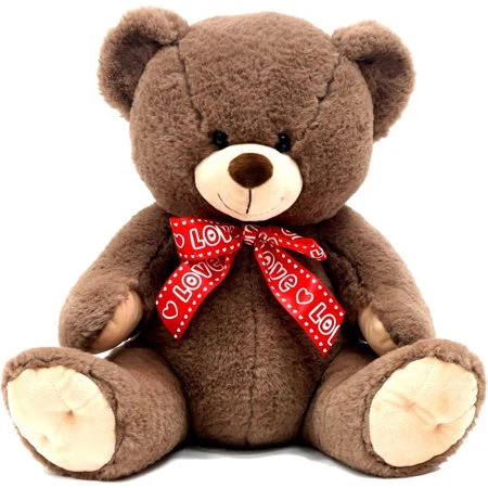 Lovely Factory Custom Bow Teddy Bear Stuffed Toy