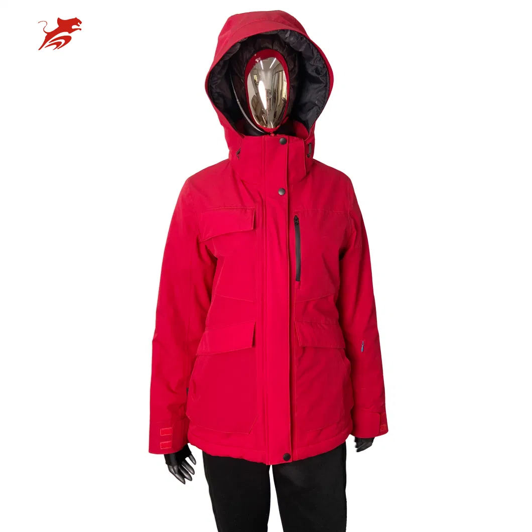 Asiapo China Factory Women&prime;s Waterproof Warm Winter Ski Snow Jacket