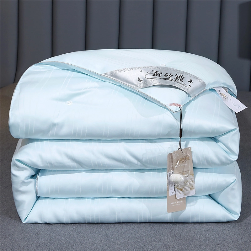 Sleep Products Luxury Mulberry Handmade Silkworm Quilt China Supplier Bedding Set Silk Duvet