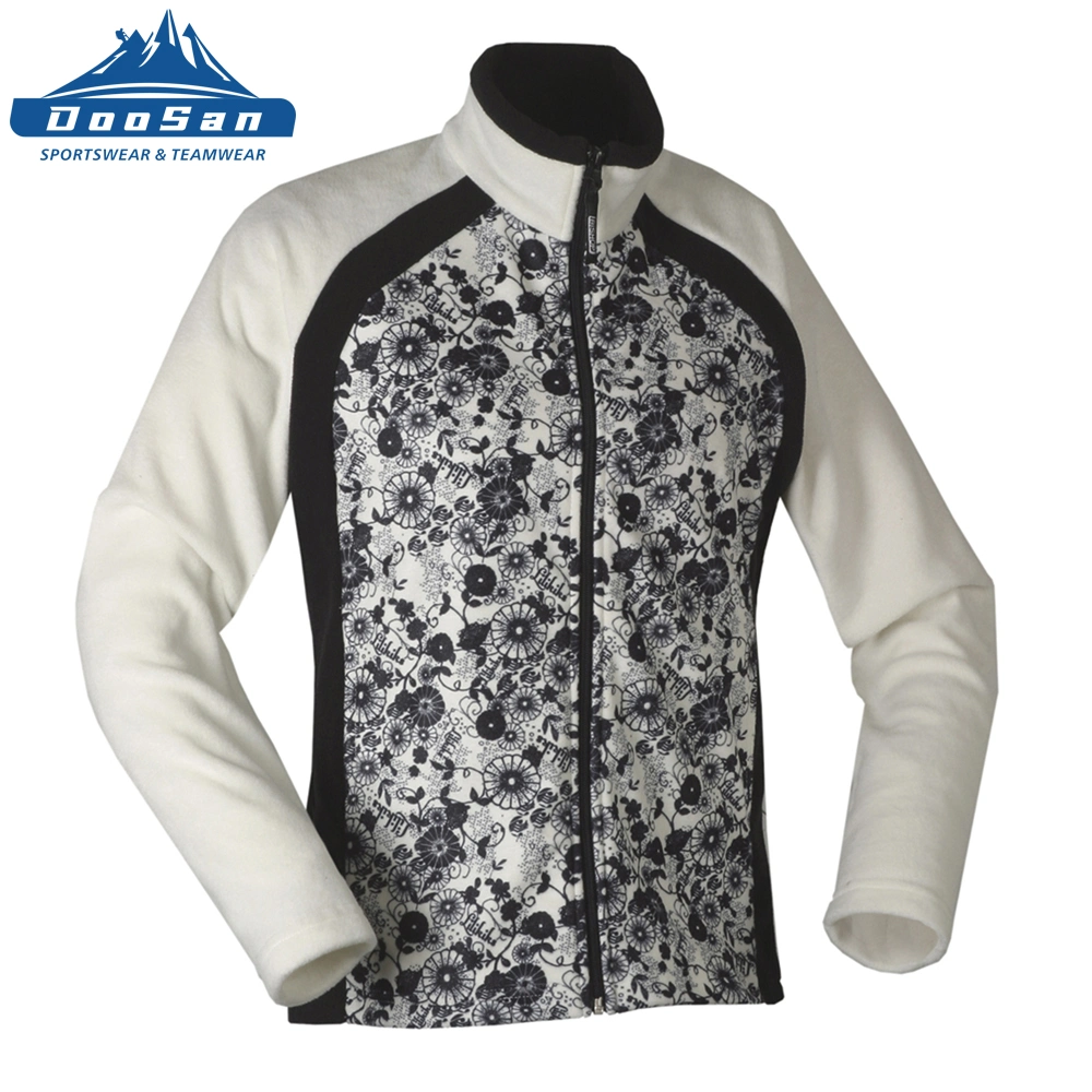 OEM Factory High Quality Sublimation 3D Printing Side Pocket Wind-Proof Warm Trendy Full Zip Jacket