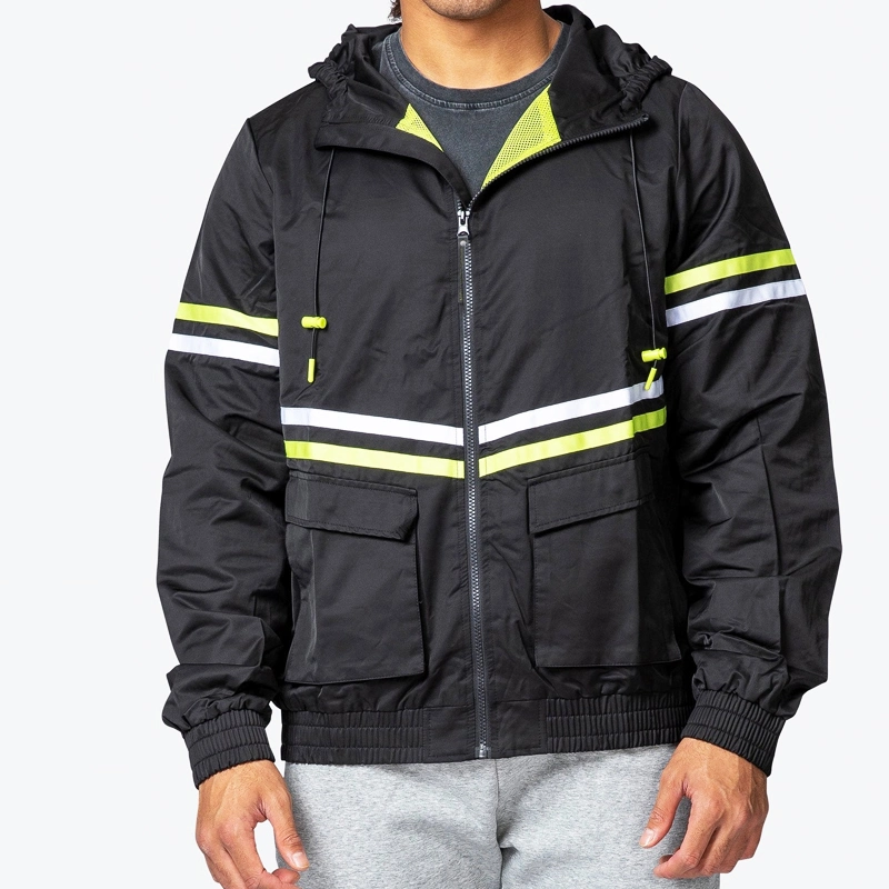 High Quality Sportswear Unisex Windbreaker Track Jacket for Men