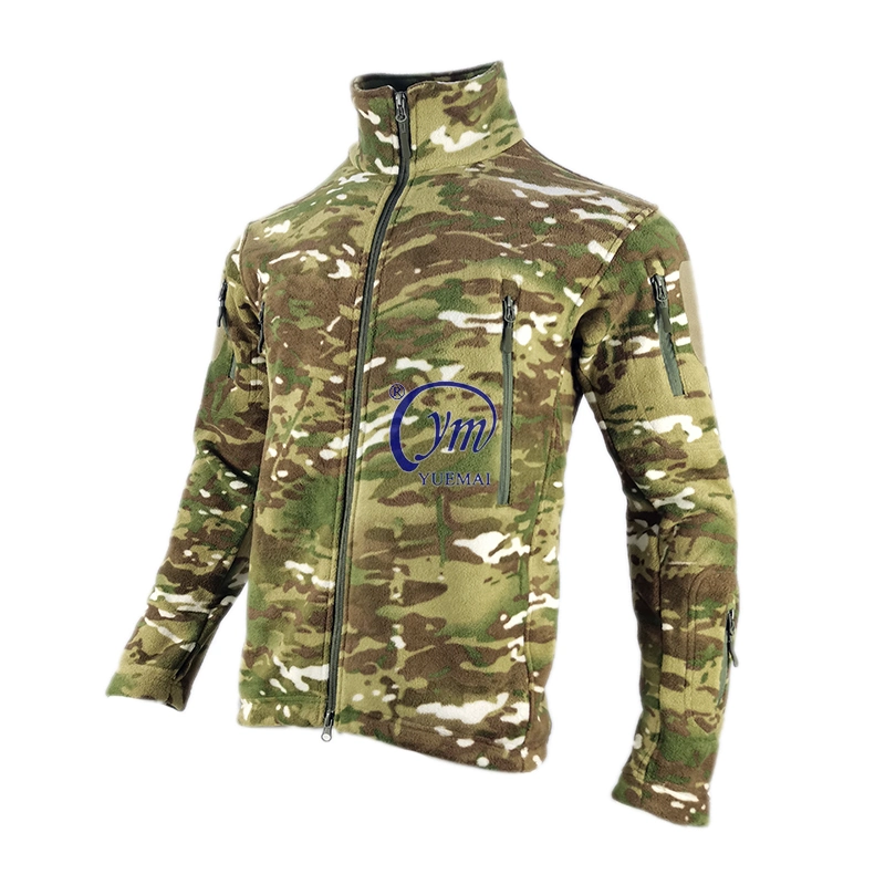 Men&prime;s Military Tactical Sport Warm Fleece Hooded Outdoor Adventure Jacket Coats