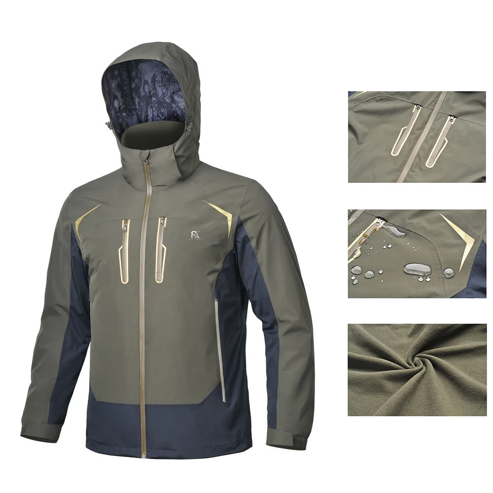 Highly Wind Resistant Windproof Lightweight Rain Jacket with Climbing Specific Features Clothes 5% off