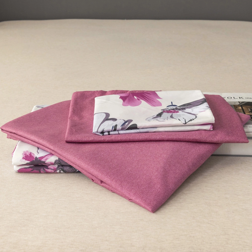Manufacturer Directly Super Soft Plant Floral Pattern Bedsheets Duvet Cover Set Bedding Collection