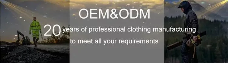 Construction Clothing Hi Vis Trouser Manufacturers Custom Logos Mechanic Workwear