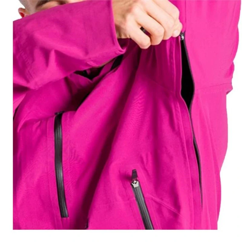 Women Elegant Top Quality Outdoor Hiking Traveling Waterproof Breathable Jacket
