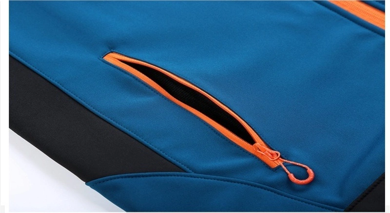 OEM Custom Logo Black Breathable Soft Shell Waterproof Polyester Spandex Detachable Hooded Tactical Coat Winter Ski Casual Softshell Windbreaker Jacket