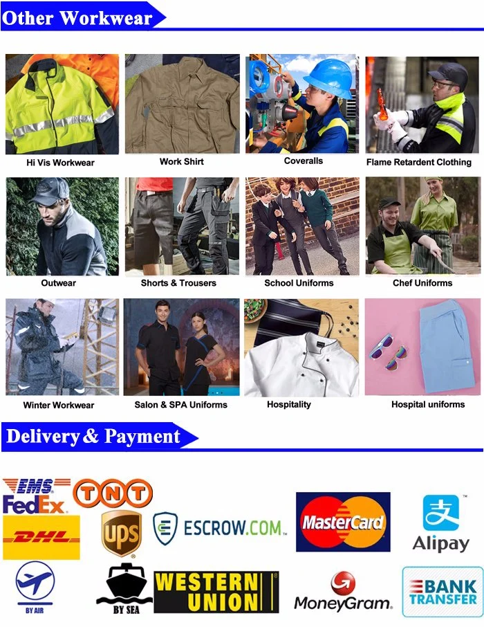 Safety Uniform Waterproof Factory Worker Uniform Construction Worker Warm Jackets