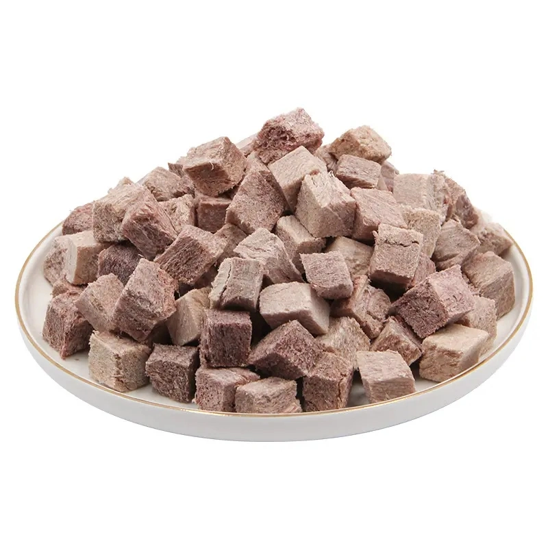 Natural Freeze Dried Cat Treats Custom High Protein Pure Meat Pet Snacks