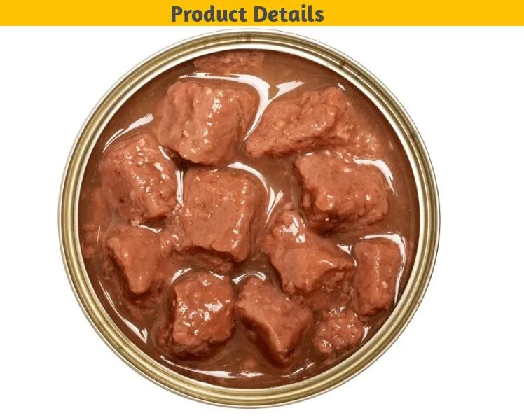 Pet Food Canned Cat Food with Natural Material