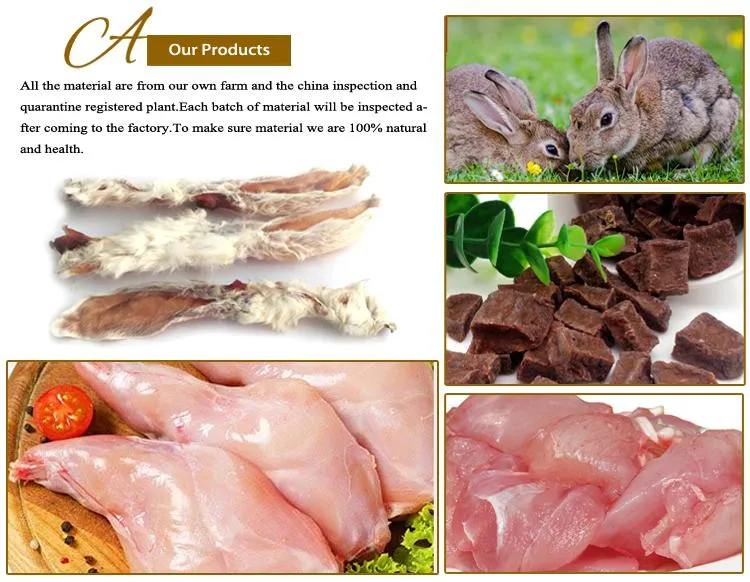 Porkhide Knot Twined by Chicken Pet Food Dry Food Factory