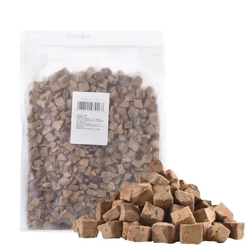 Pet Freeze-Dried Chicken Liver Small Pieces Dog Snack Cat Snack Nutrition