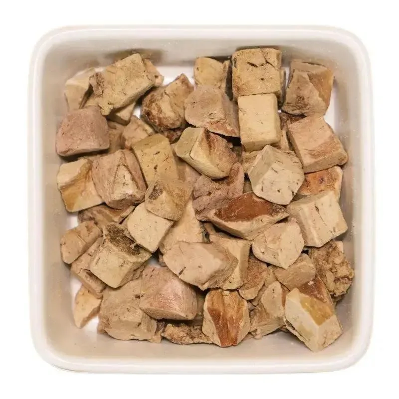 Pet Freeze-Dried Chicken Liver Small Pieces Dog Snack Cat Snack Nutrition