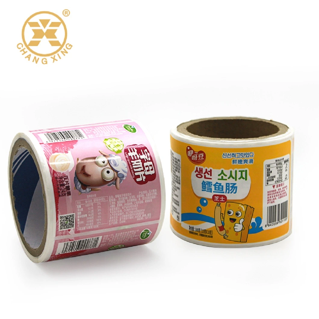 Wholesale Custom Private Brand Name Printing Logo Adhesive Roll Labels Stickers for Packaging