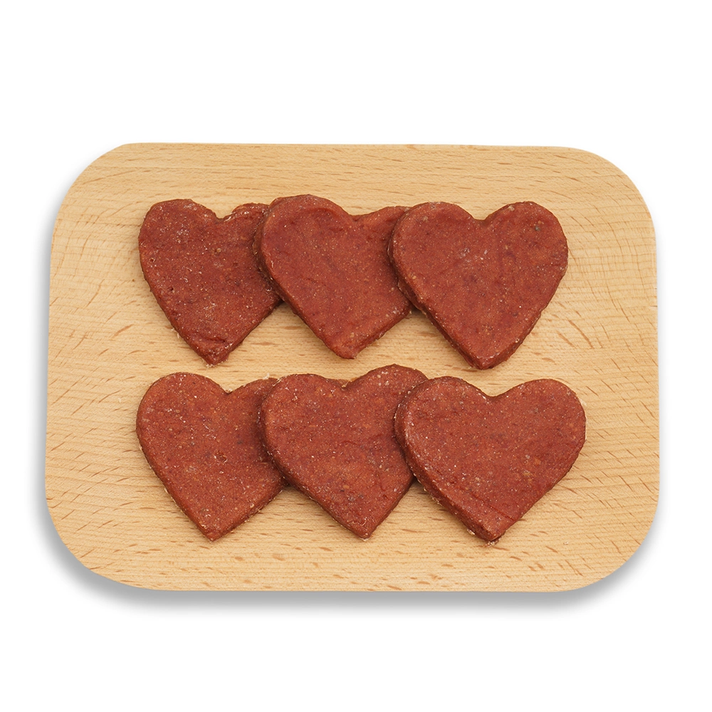 Heart/Bone/Paw Shapes Chicken Duck Beef Meat Rice Carrot Dog Snacks Dog Food Treats