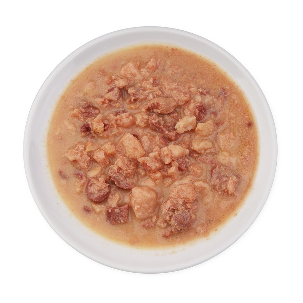 Wet Cat Canned Food OEM Bulk Wholesale Chicken Flavor Cat Treats Food