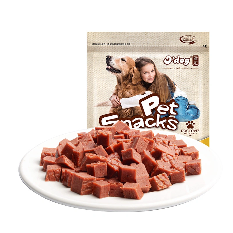 Pet Food Factory Wholesale Pet Snacks Beef Grain Teddy Poodle Whole Dog Training Dog Reward Meat Grain Mixed Food
