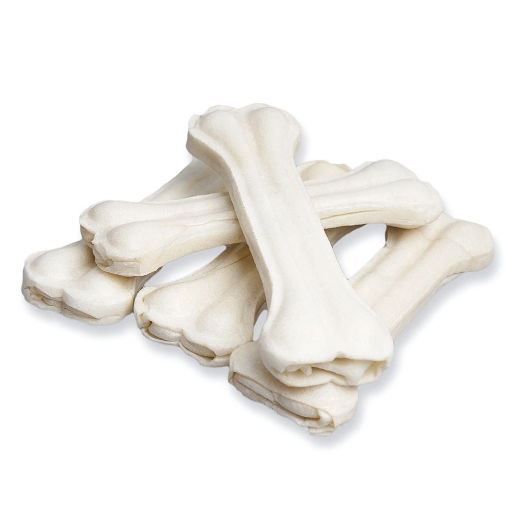 Private Label Rawhide Pressed Bones Dog Bones Dog Chews OEM Supplier Best Selling Pet Treats