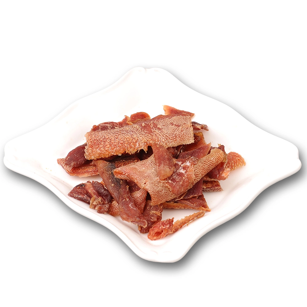 Natural Cow Throat Beef Lung Cubes Dog Treats