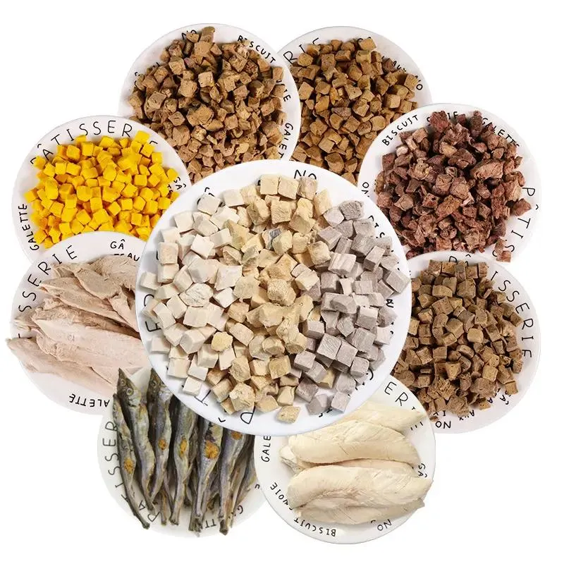 China Factory Direct Sale Freeze Dried Chicken Breast Cat Dog Treat Pet Food