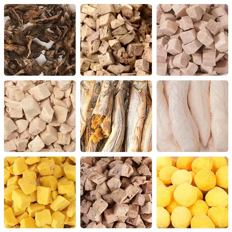 Natural Pet Food Freeze Dried Chicken Meat Grain Free Cat Treats Pet Dog Dental Snack Treats