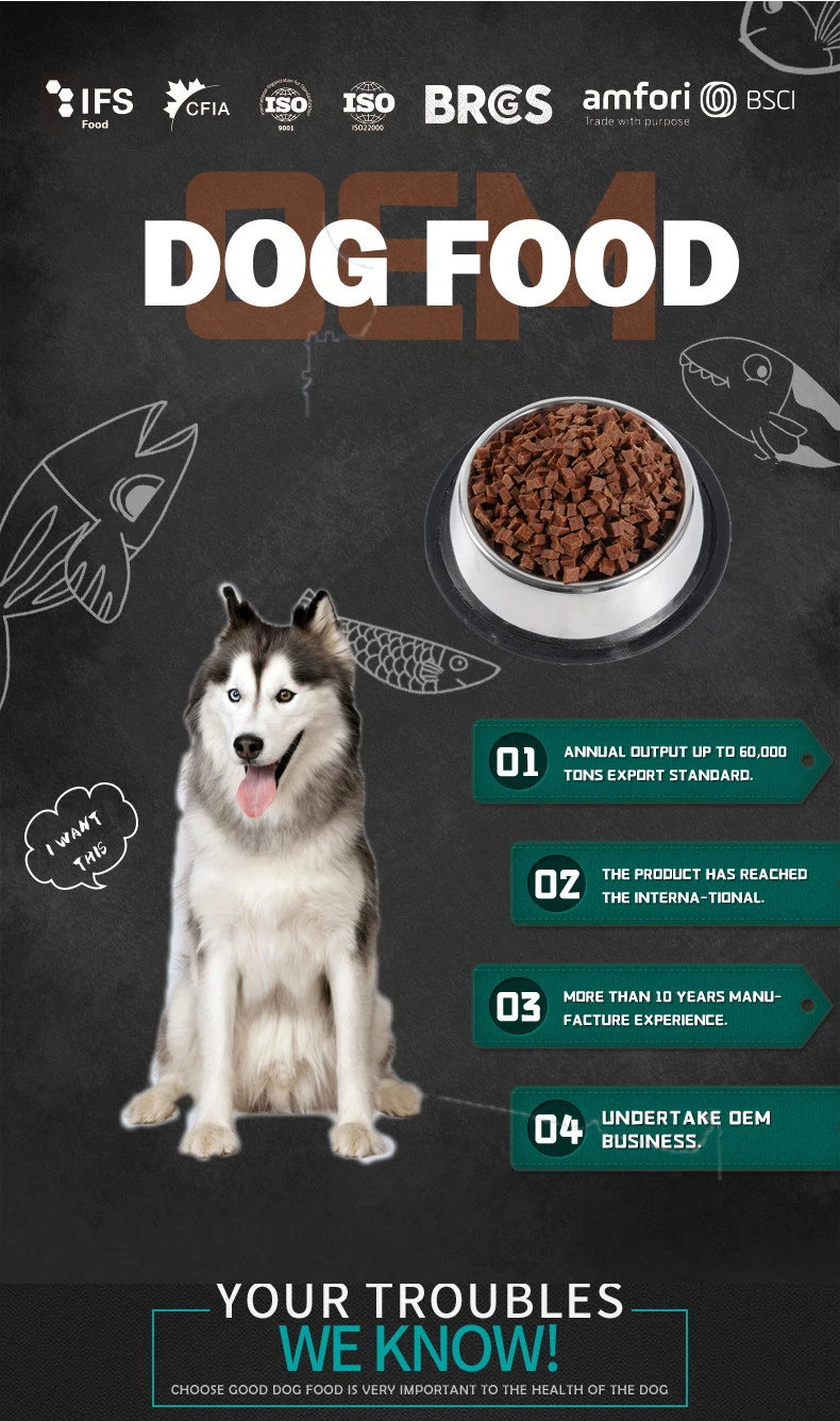 Natural Ingredient Training Reward Pet Semi Dried Chicken Cubes Dog Pet Food