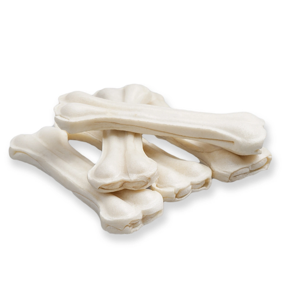 Private Label Rawhide Pressed Bones Dog Bones Dog Chews OEM Supplier Best Selling Pet Treats