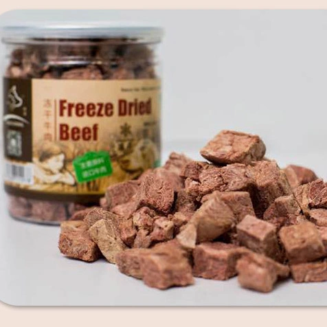 Freeze-Dried Cat Snacks Canned Beef and Chicken Pellets Training Reward Dog Snacks