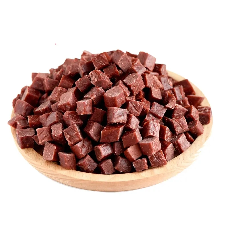 Food Freeze Dried Beef Cubes Pet High Calcium Snacks Pet Food