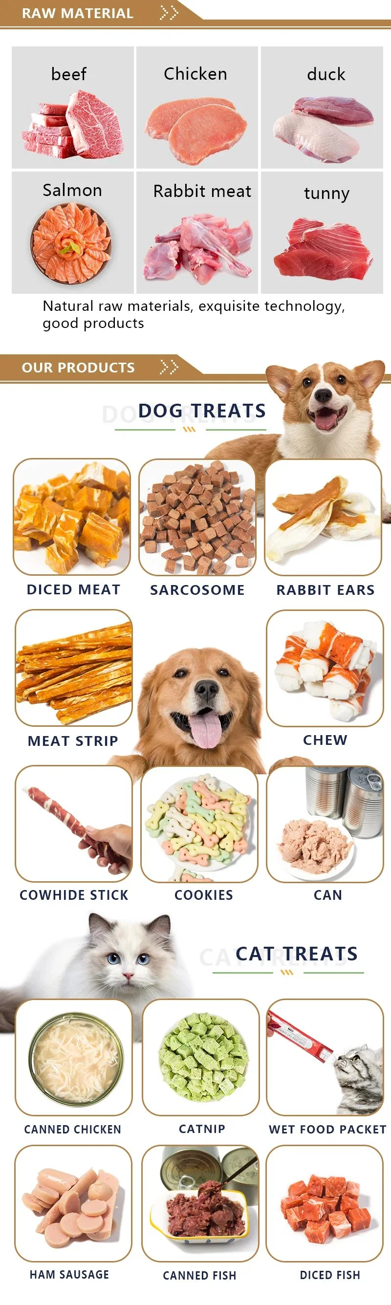 Chicken Jerky Chicken Slice Dog Snacks Chicken Dog Treats Pet Food