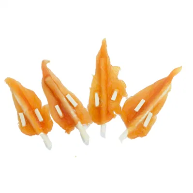Fabricantes de comida para perros Rawhide Stick Interior Chicken Jerky Dog Treats Aperitivos a granel Natural para perros