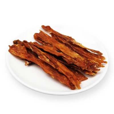  Natural mayorista secar las tiras de carne de conejo mascota saludable bocadillos de carne de perro trata