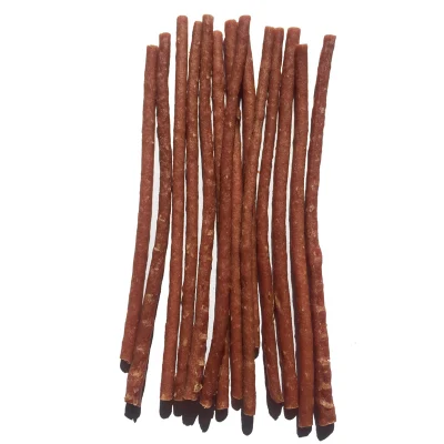 Mayorista de alimentos para mascotas OEM delicioso pollo finos palos Snack Pet