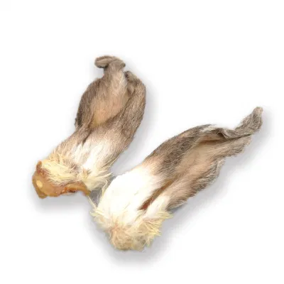  100% Natural PERRO PERRO trata de bocadillos secos orejas de conejo con pasta de pollo de piel alimentos para perros Pet trata