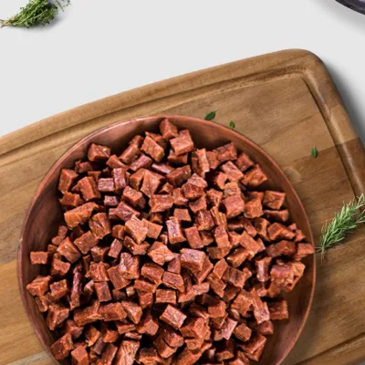 Los núcleos de la carne de vacuno a granel a granel OEM molares perros pequeños aperitivos