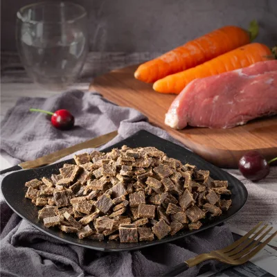 Pet OEM Snack Paquete Pequeño Perro Carne Air-Dried tratar