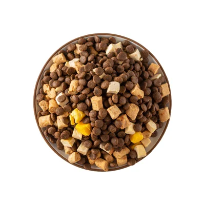 Perro de mascota de arroz comida seca ingrediente natural populares