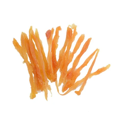  Venta caliente Perro comida Chicken seco Jerky/ tira mascota adulto Comida Perro tratar