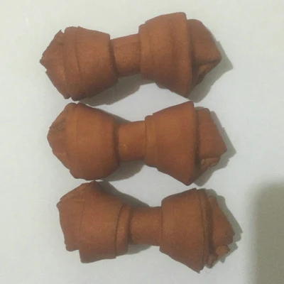  Hueso de piel de piel ahumado alimento a granel Perro Pet Chews dientes limpios Tratamiento de perro Yalu003