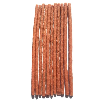 Mayorista de alimentos para mascotas OEM delicioso pollo finos palos Snack Pet