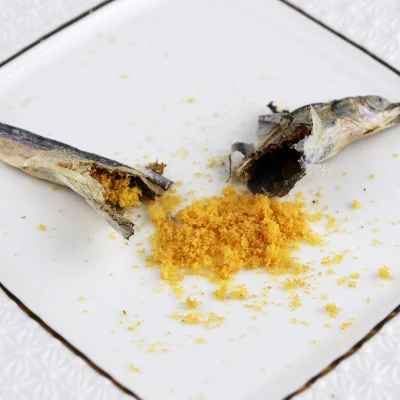  Pet Snack Freeze-Dried Capelán con semillas pescado seco Snack para perros y gatos